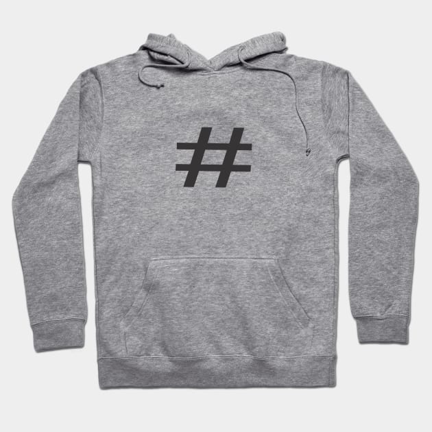 Hashtag Hoodie by MichelMM